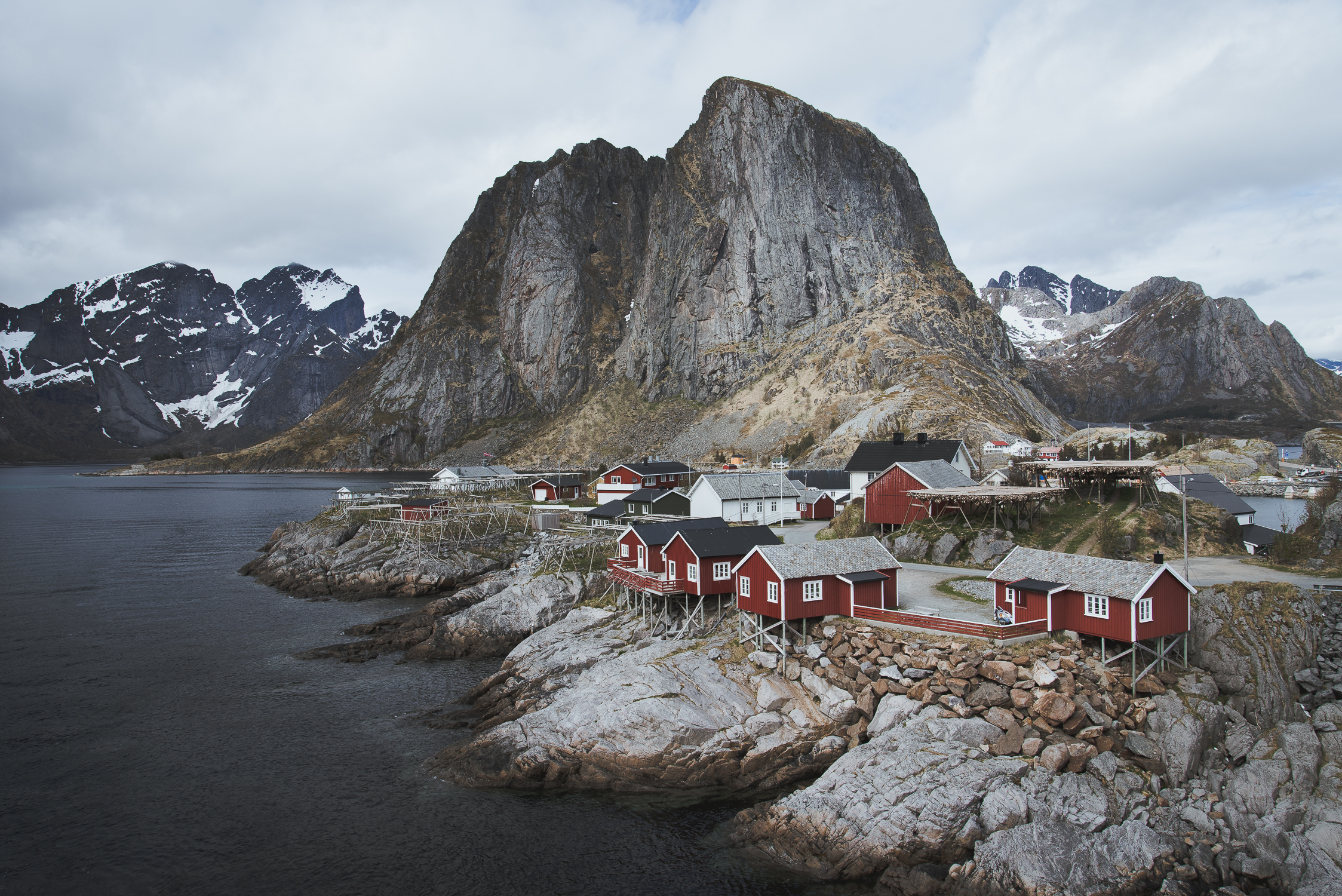 Lofoten red houses