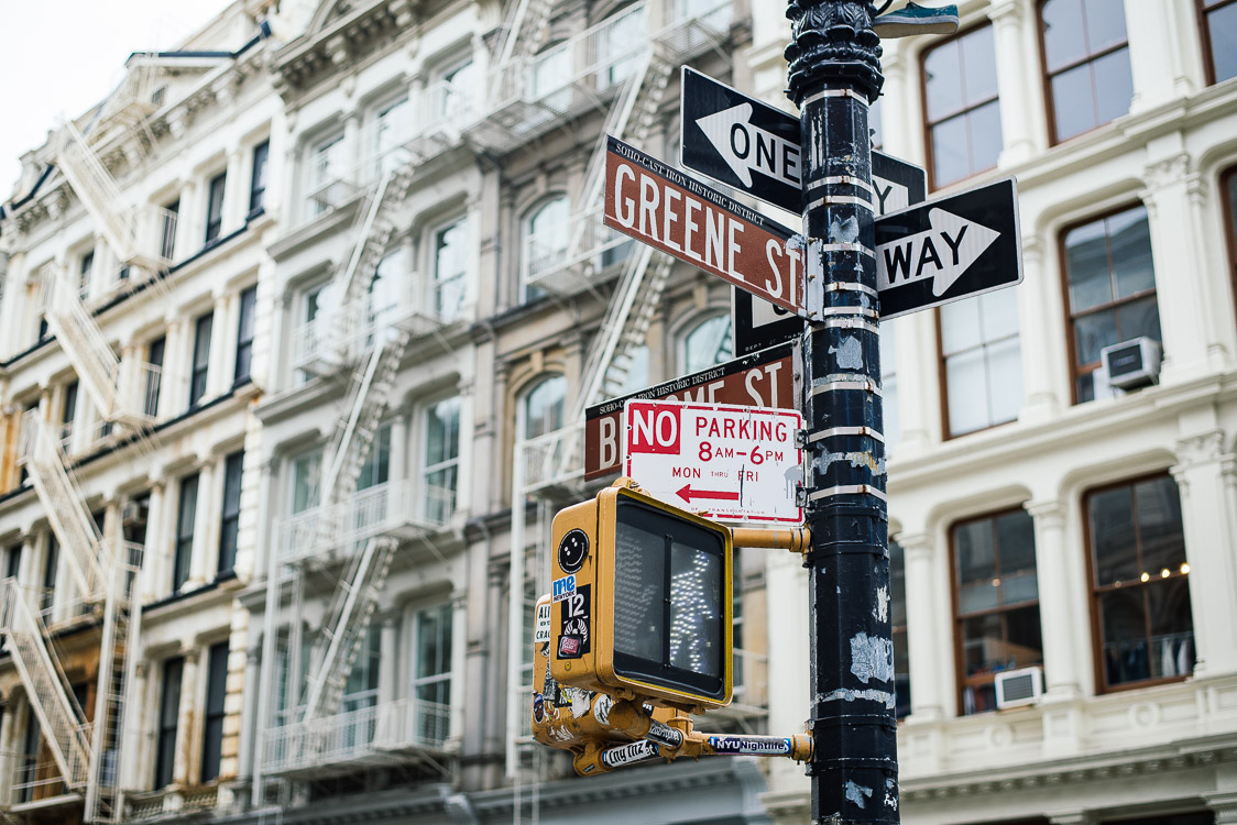 Greene and broome streets