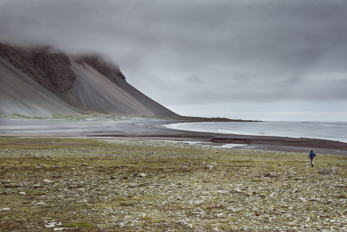 Black sand beach road Iceland Sebastien Mas