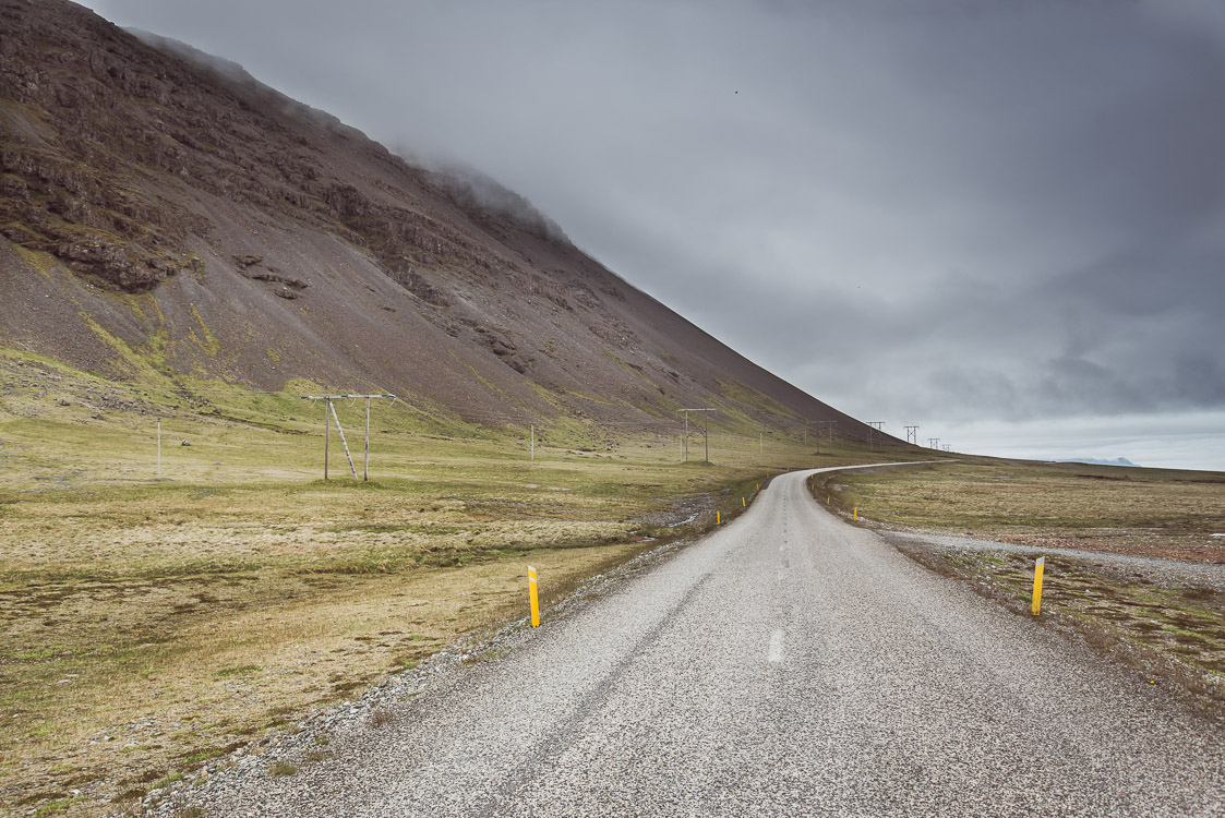 Foggy Road Iceland Sebastien Mas