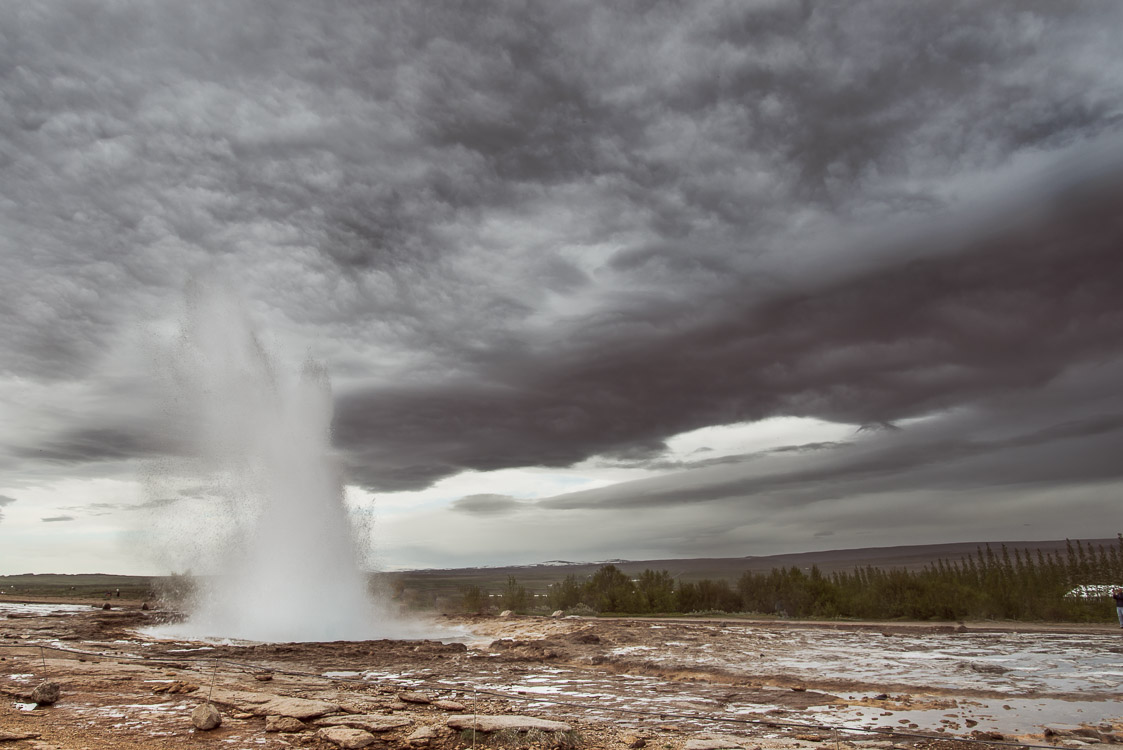 Geyser Islande Ciel Sebastien Mas