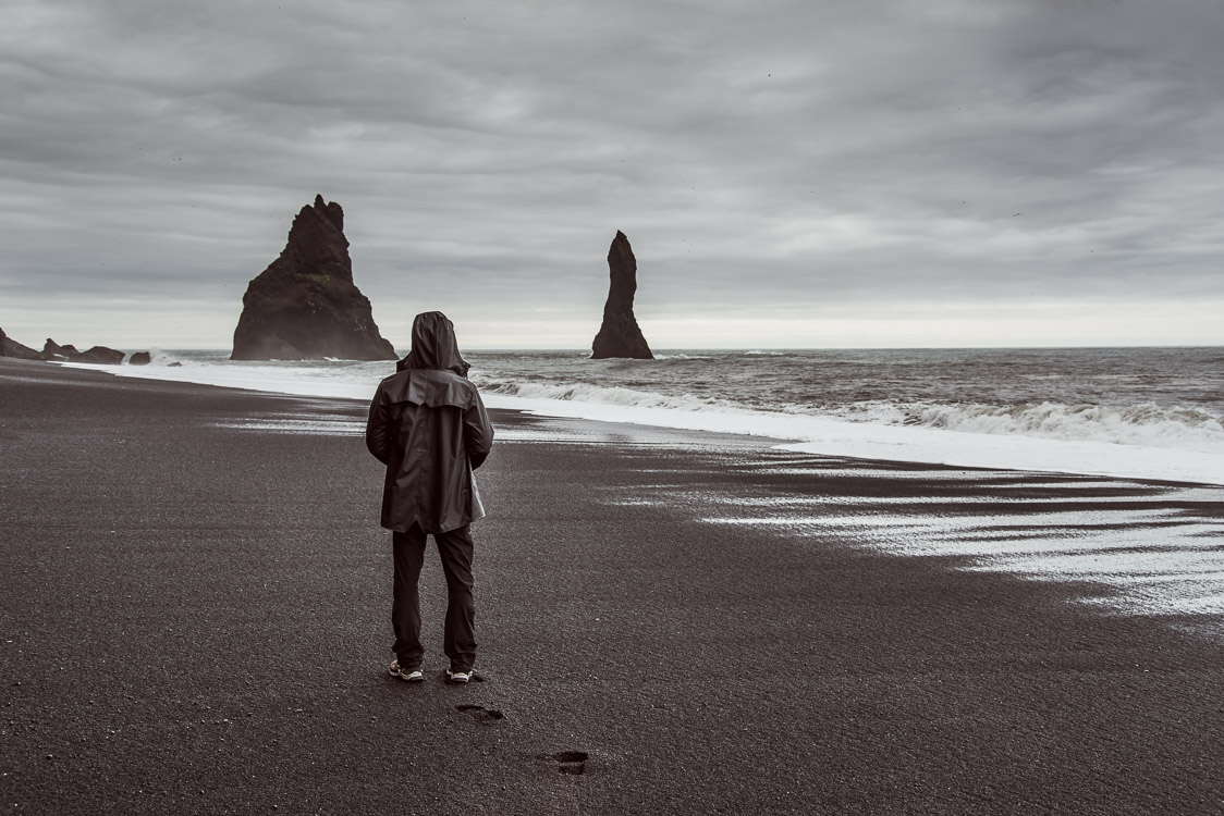 Reynisfjara Plage Sable noir Islande Sebastien Mas