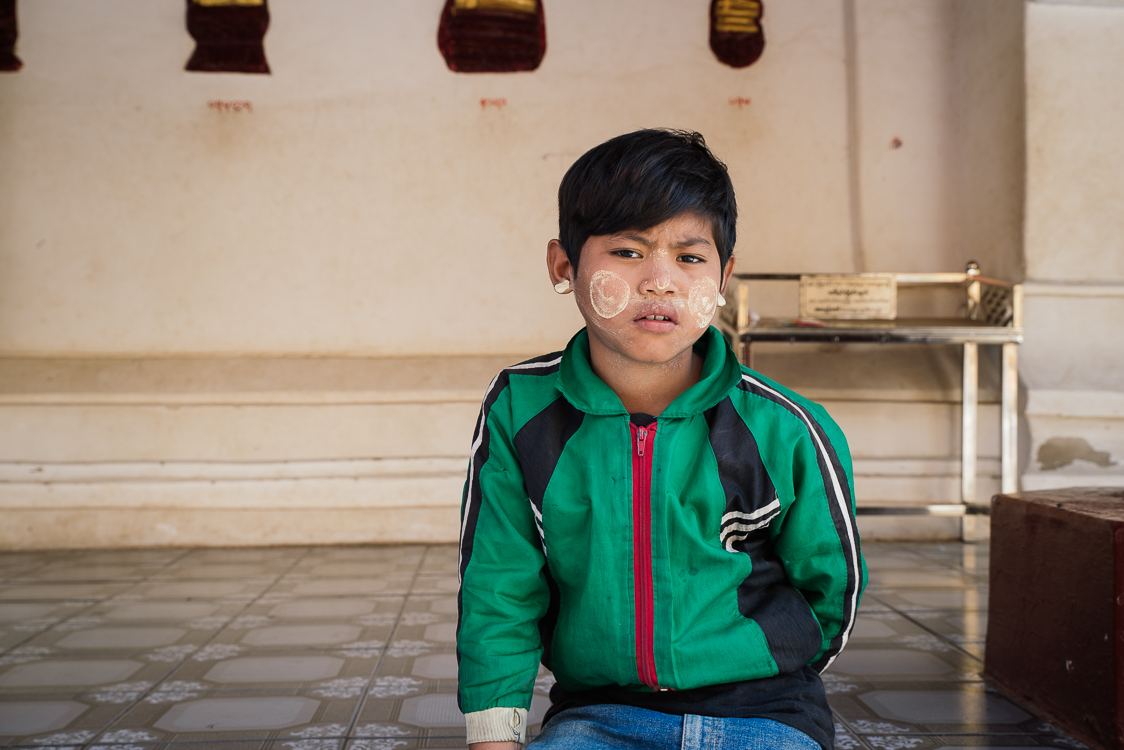 Myanmar children portrait