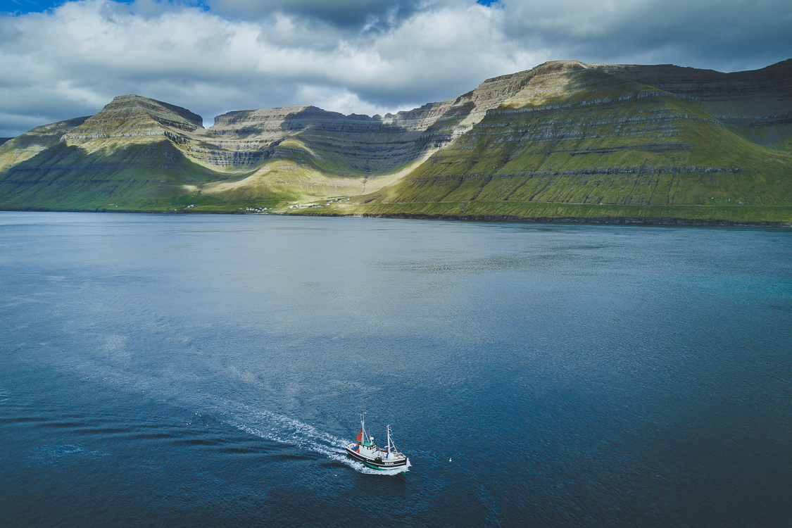 Fishing boat in Faroe
