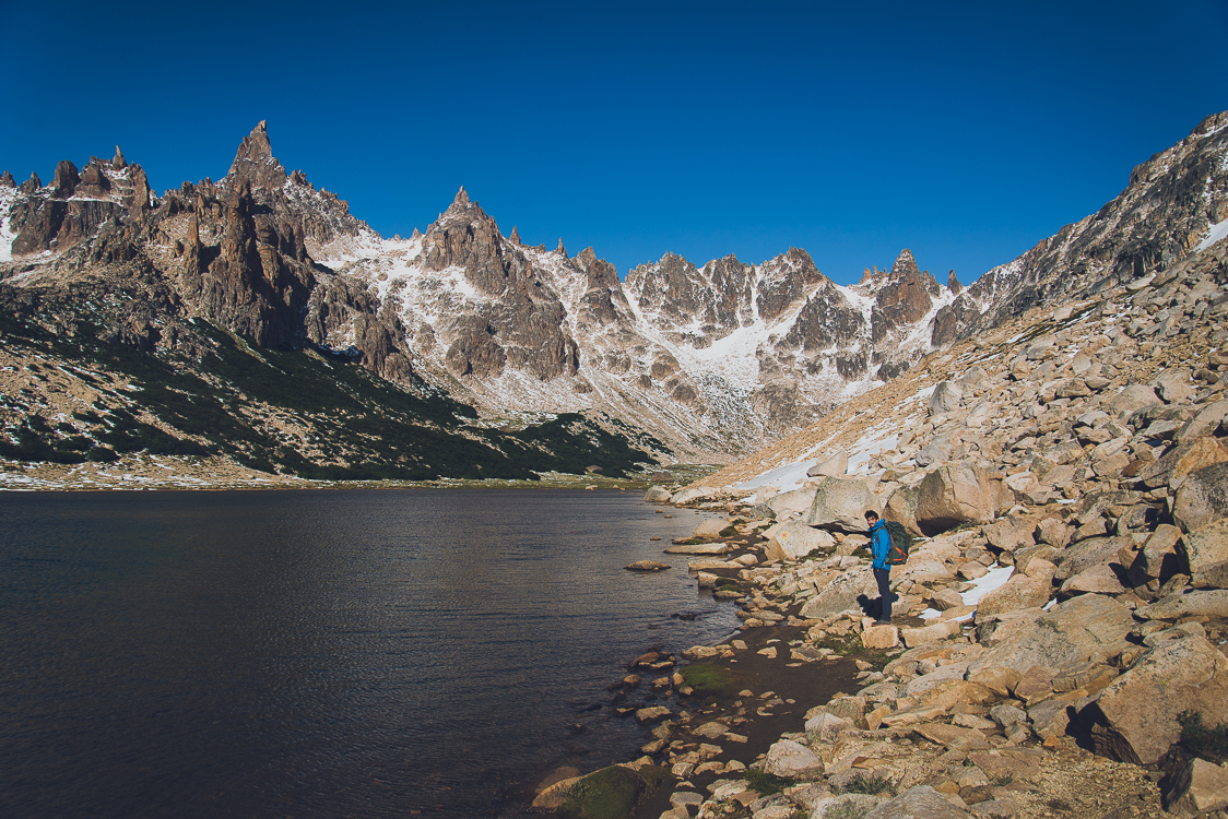 Refugio frey hike snow